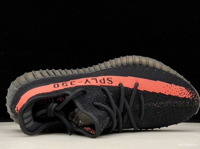 Adidas 350 V2 Red BY9612 Yeezy Black Boost Core 0726